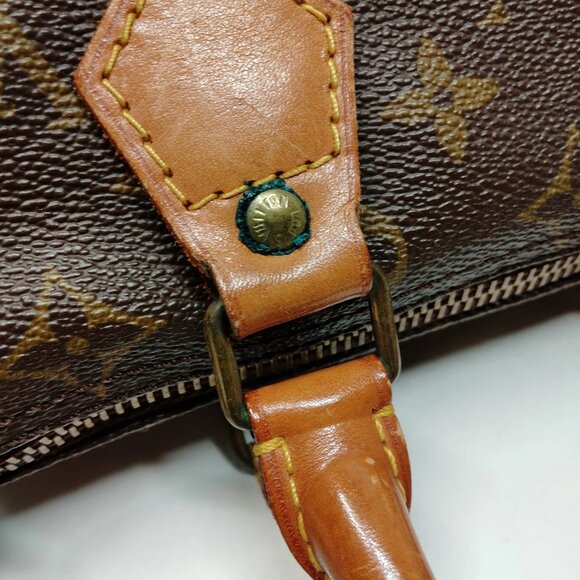 Authentic Louis Vuitton Speedy 25 Brown Monogram Hand Bag mn650-111725 - Picture 10 of 16